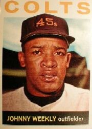 1964 Topps Baseball Cards      256     Johnny Weekly
